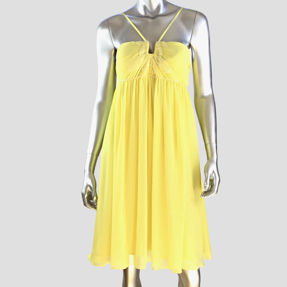 J.S Boutique Embellished Chiffon Cocktail Dress